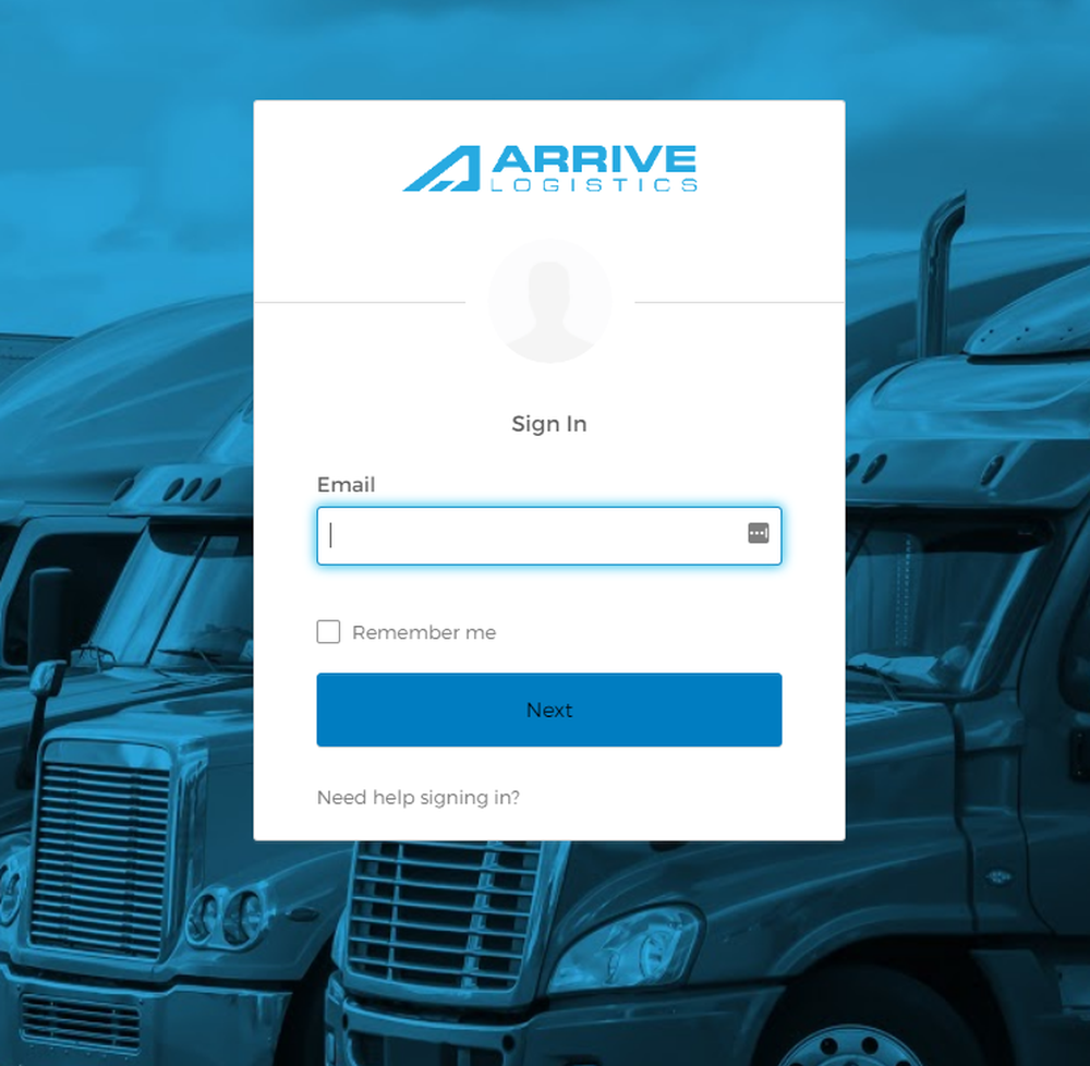 Arrive Logistics Screenshot 1