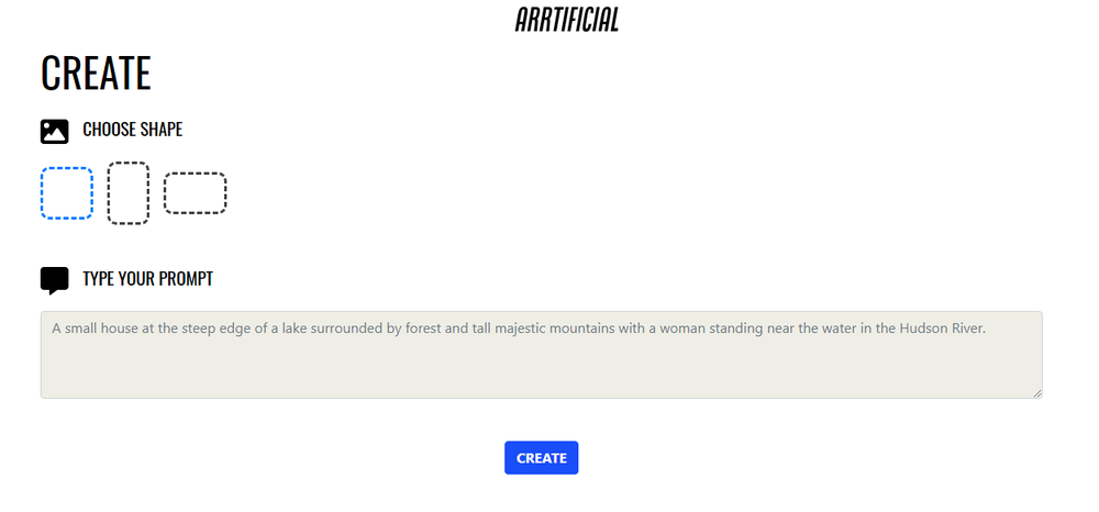 Arrtificial Screenshot 1