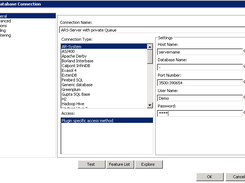 Define a ARS connection with private rpc queue