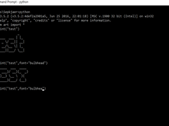 ART ASCII Library Screenshot 2