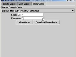 GameSetupInterface - asking to view a running game