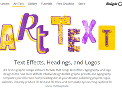 Art Text Screenshot 1