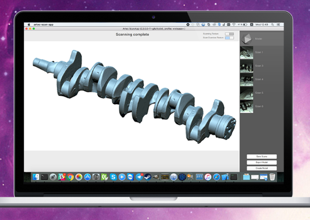 Artec ScanApp Screenshot 1