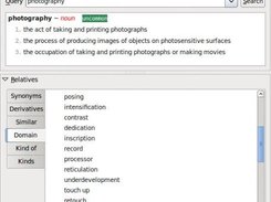 Domain Terms of 'Photography'