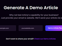 Free Demo Article