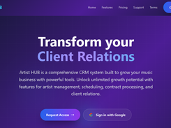 Artist HUB Screenshot 1