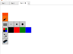 pilihan warna dan ukuran pen