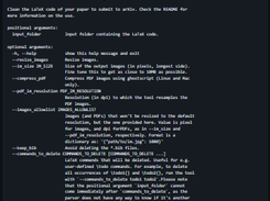 arxiv_latex_cleaner Screenshot 1