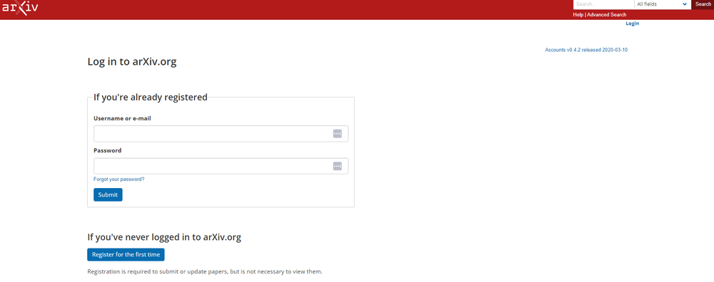 arXiv Screenshot 1