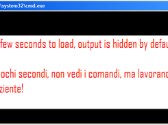 Doubleclick and wait!