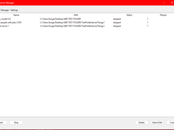 ASA Server Manager Screenshot 1