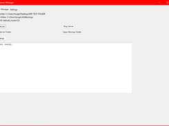 ASA Server Manager Screenshot 2