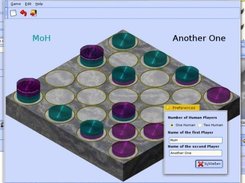 A normal game after approx. 10 moves