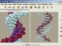 Ascalaph Graphics molecular modelling suite