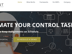 ASCENT Security and Compliance Portal Screenshot 1