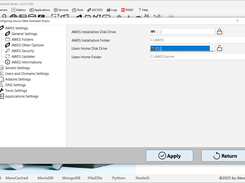 Settings - Select Disk Drives