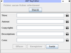 ASFTagApp v2.4 (french locale)