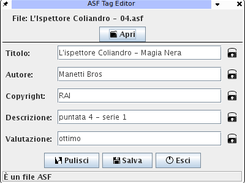 ASFTagApp v2.5 (italian locale)