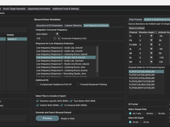 GUI - Filter & Dataset Export 2