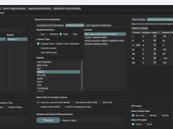 GUI - Filter & Dataset Export 2