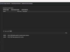 GUI - Acoustic Space Import