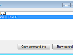 ASIOcpl Screenshot 1