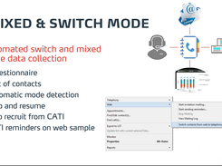 Askia Switch mode (combined web and telephone )