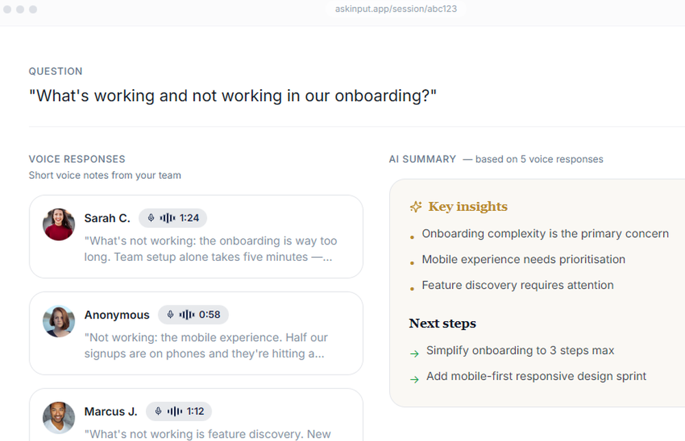 askInput Screenshot 1