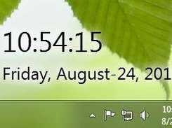 Mini Clock close view