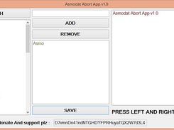 Asmodat Abort App Screenshot 1