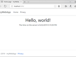 ASP.NET Core Screenshot 1