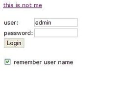 Login Screen