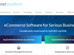 AspDotNetStorefront Screenshot 1