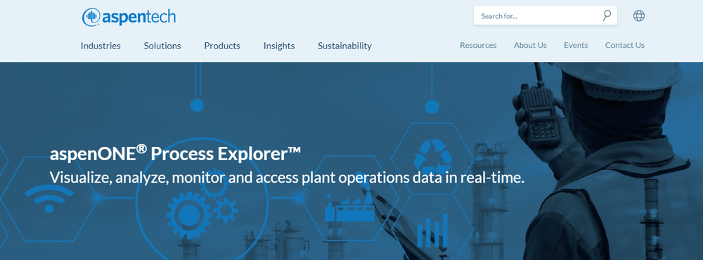 aspenONE Process Explorer Screenshot 1