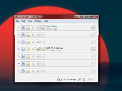 Main Window - D8:-DN: slots, and the log Window Hidden