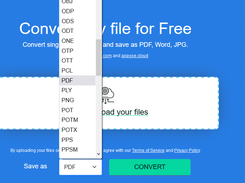 Select Ouput File Format of your choice