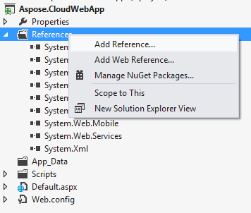 Aspose Cloud SDK для .NET