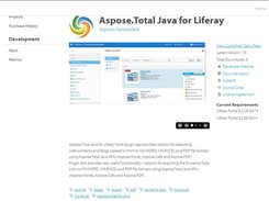 Aspose Java for Liferay Screenshot 1