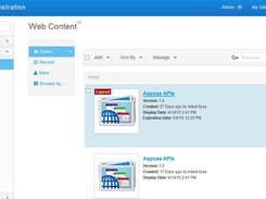 Aspose Java for Liferay Screenshot 3