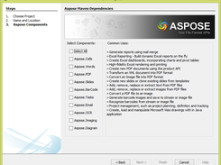 Aspose Maven Project Wizard - Aspose Panel