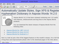 Aspose for Sitefinity Screenshot 3