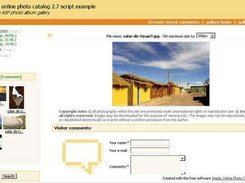 Simple Online Photo Album screenshot