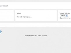 Home page screenshot