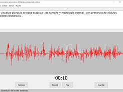Audio recording for speaker adaptation