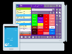Asseco Bluegastro terminal and mobile app