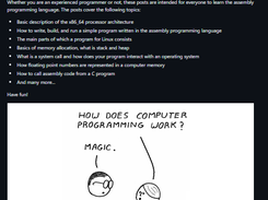 Assembly programming Screenshot 1