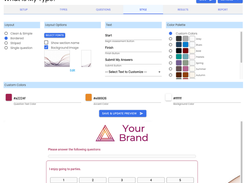 Customize your assessment with your logo and brand colors.