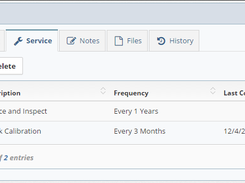 AssetManagerWebEdition-ServiceSchedule