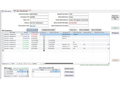 SBS Asset Tracking Preventive Maintenance Transactions