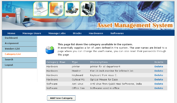 Asset Management System download | SourceForge.net